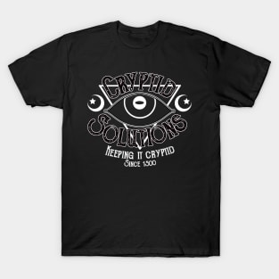 Cryptid Solutions (BLACK) T-Shirt